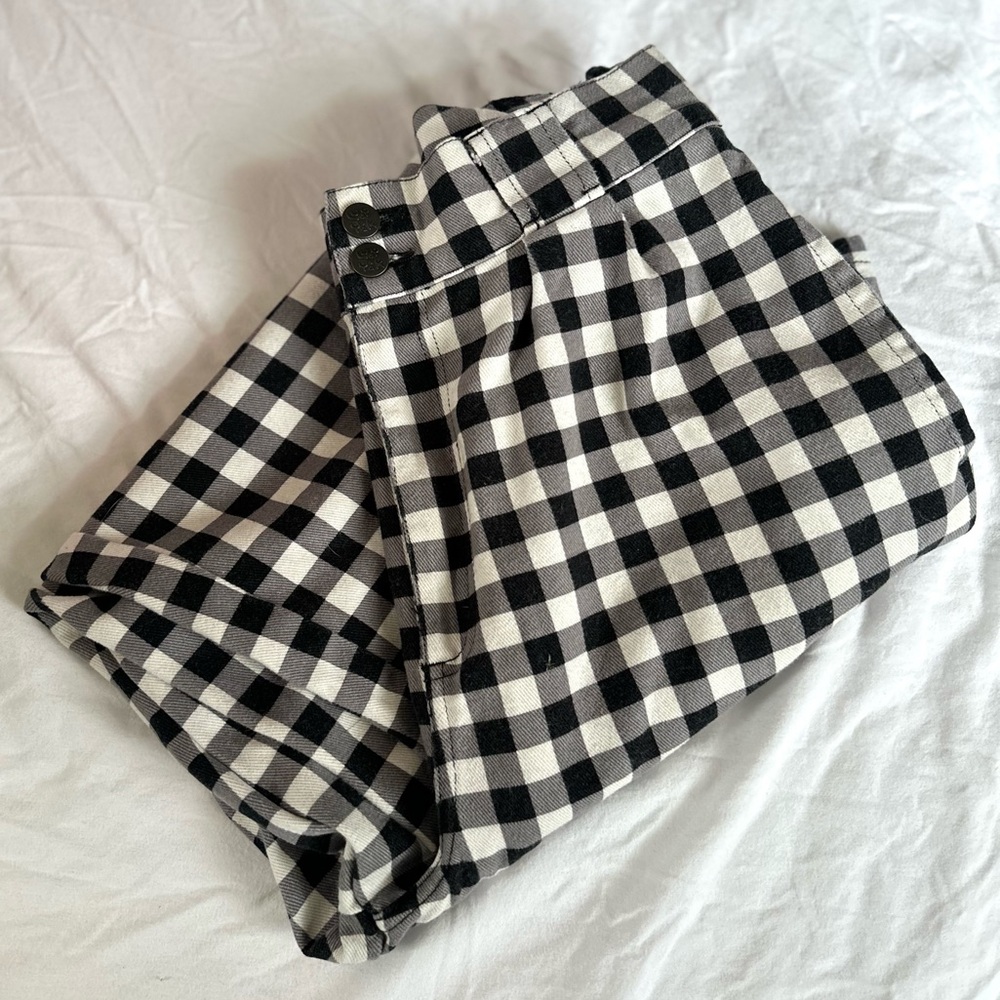****SOLD**** Lucy & Yak Addison Trousers, Gingham, M/30”